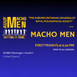 Macho Men Meeting- First Fridays 6:30pm