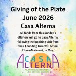 Giving of the Plate June 2026
