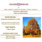 Shared Threads Sat 9/5 11-1